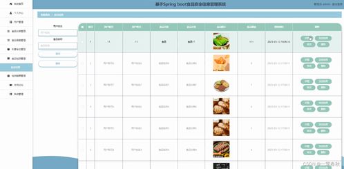 基于SpringBoot與Vue的食品安全信息管理系統(tǒng)設(shè)計(jì)與實(shí)現(xiàn)——以中能魔力經(jīng)紀(jì)管理系統(tǒng)為例